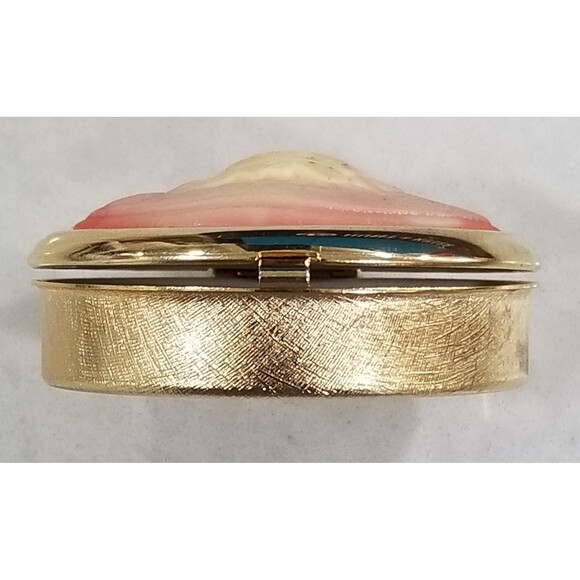 Mother and child cameo pill box - Picture 5 of 8